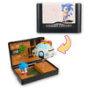 CONSOLE HEROES SEGA MEGA DRIVE DISPLAY CONSOLE SUPERVILLAIN BOSS BUNDLE DIORAMA