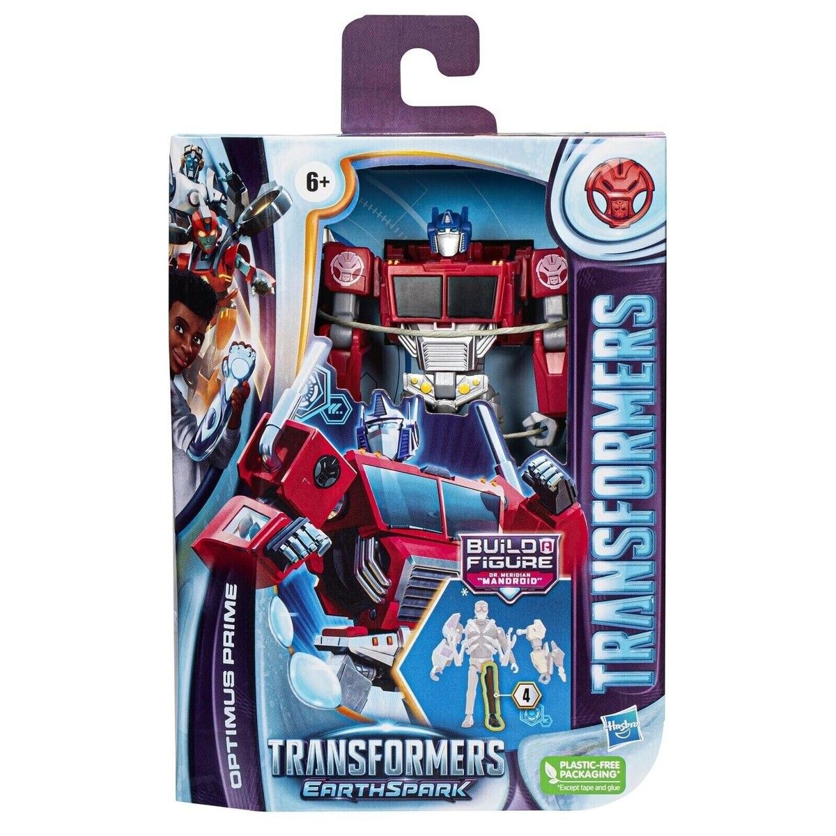 TRANSFORMERS EARTHSPARK DELUXE CLASS OPTIMUS PRIME AF