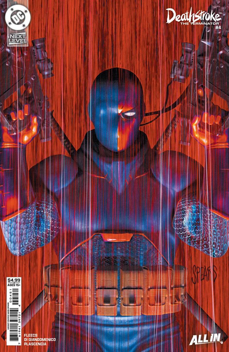 DEATHSTROKE THE TERMINATOR (2026) #4 CVR E MARK SPEARS CARD STOCK VAR