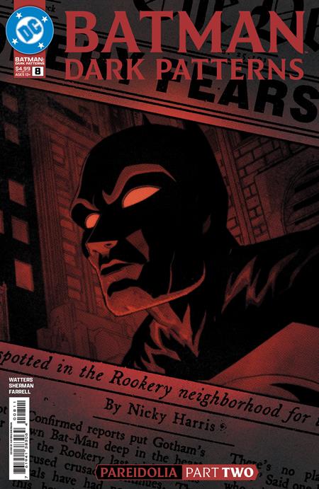 BATMAN DARK PATTERNS (2024) #8 CVR A HAYDEN SHERMAN