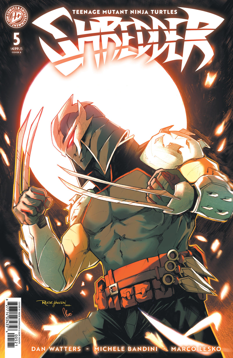 TEENAGE MUTANT NINJA TURTLES SHREDDER (2025) #5 CVR B HANNIGAN