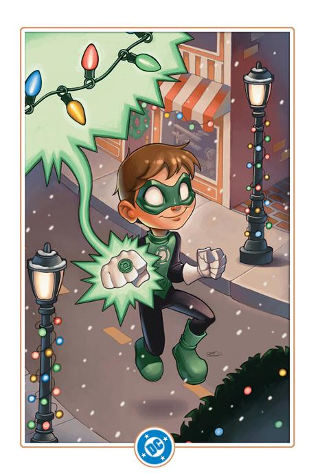 GREEN LANTERN (2023) #18 CVR D CHRISSIE ZULLOE DC WINTER WONDERLAND CARD STOCK VAR