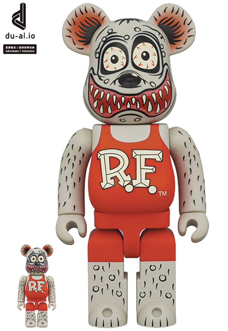 RAT FINK GRAY 100% & 400% BEA 2PK