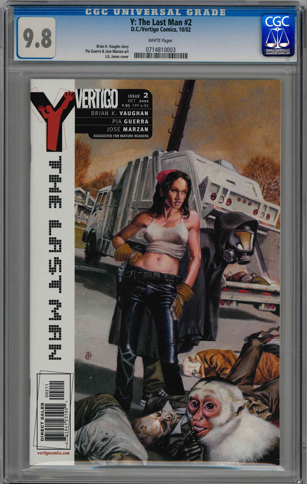 CGC Y: THE LAST MAN (2002) #2 (9.8)