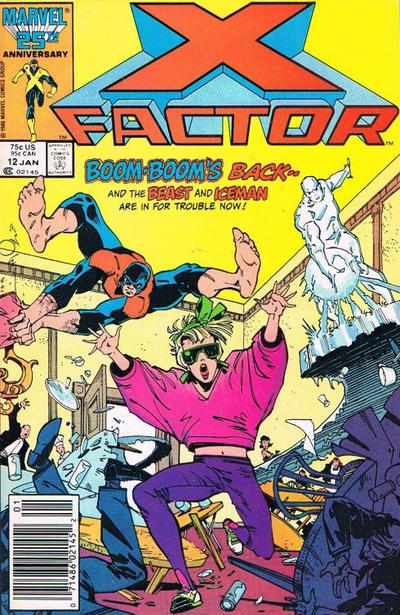 X-FACTOR (1986) #12 NEWSSTAND EDITION