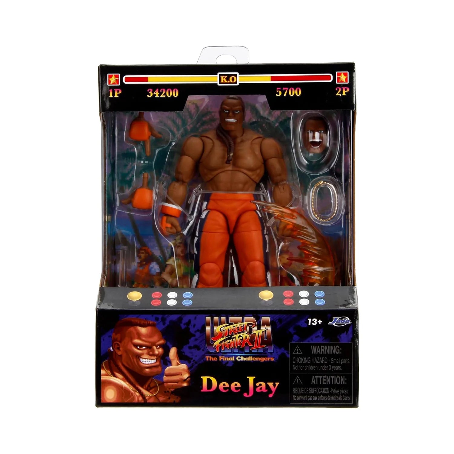 STREET FIGHTER DEE JAY 6IN AF
