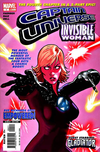 CAPTAIN UNIVERSE INVISIBLE WOMAN