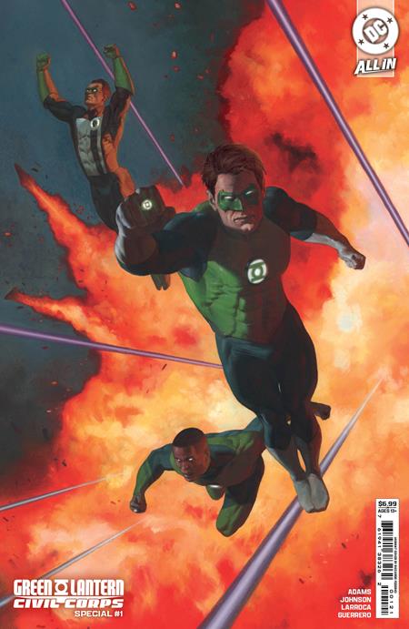 GREEN LANTERN CIVIL CORPS SPECIAL (2024) #1 (ONE SHOT) CVR C RICCARDO FEDERICI CARD STOCK VAR