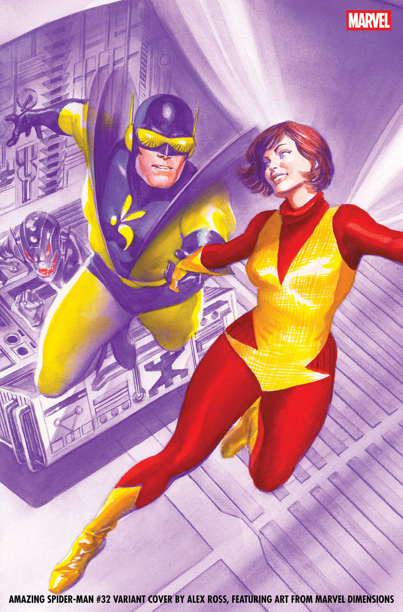 AMAZING SPIDER-MAN (2025) #32 ALEX ROSS MARVEL DIMENSIONS VAR
