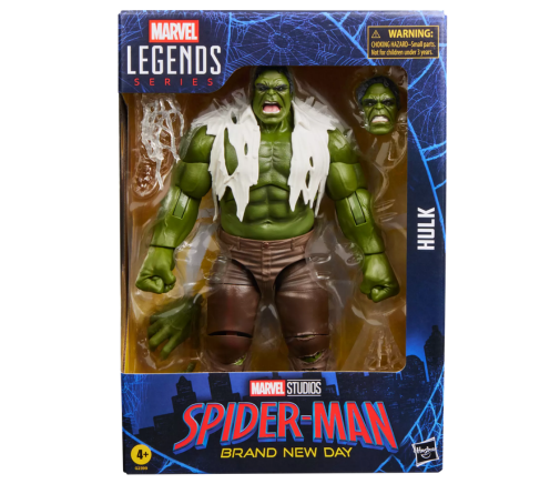 MARVEL LEGENDS SERIES SPIDER-MAN BRAND NEW DAY HULK AF