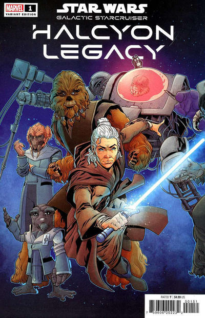 STAR WARS HALCYON LEGACY (2022) #1 SLINEY CONNECTING VAR