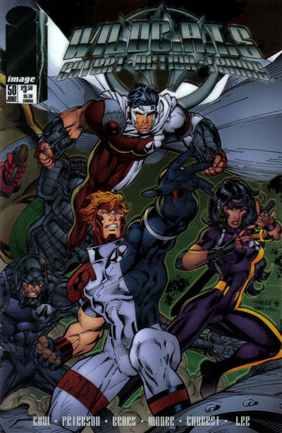 WILDCATS COVERT ACTION TEAMS (1992) #50 CHROMIUM VARIANT