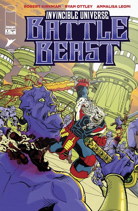 INVINCIBLE UNIVERSE BATTLE BEAST (2025) #1 10TH PRINTING CVR H CULLY HAMNER VAR
