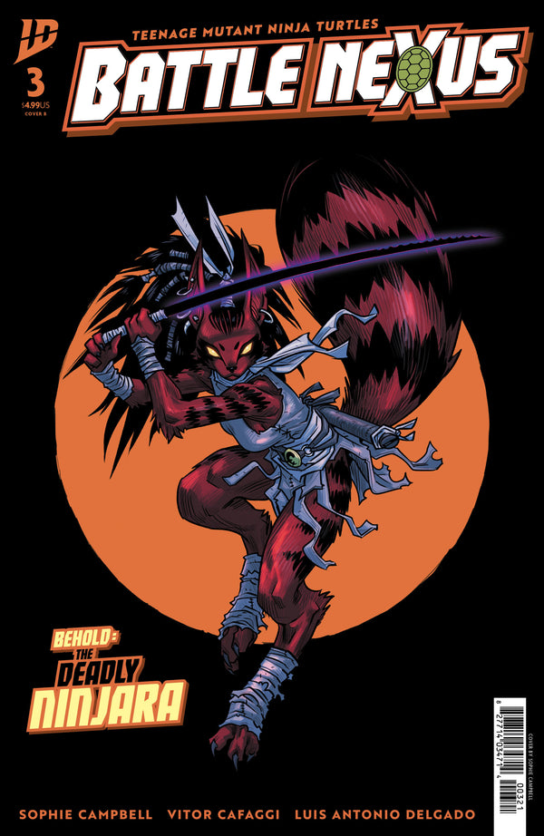 TEENAGE MUTANT NINJA TURTLES BATTLE NEXUS (2025) #3 CVR B CAMPBELL