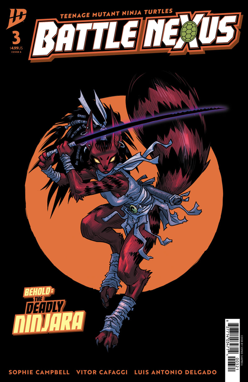 TEENAGE MUTANT NINJA TURTLES BATTLE NEXUS (2025) #3 CVR B CAMPBELL