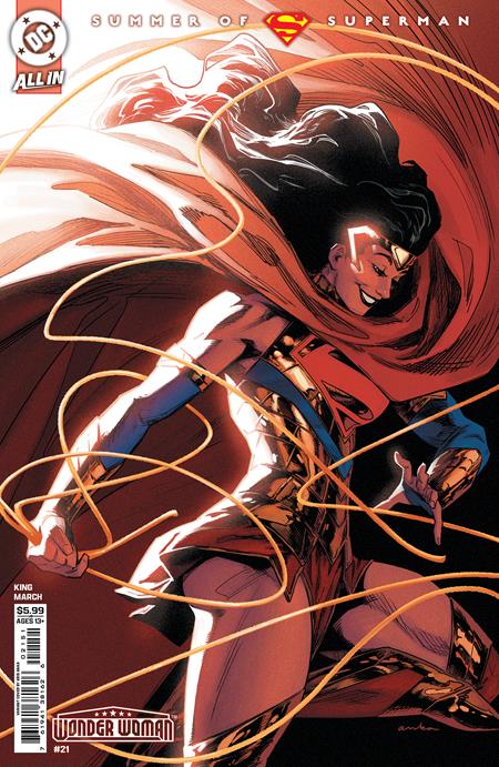 WONDER WOMAN (2023) #21 CVR D KRIS ANKA SUPERSMASH-UP CARD STOCK VAR