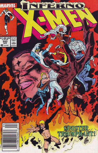 UNCANNY X-MEN (1963) #243 NEWSSTAND EDITION (VF)