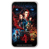 STRANGER THINGS - SEASON 4 POSTER 2026 1oz SILVER COLOURED RECTANGULAR COIN