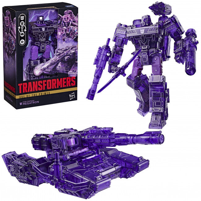 TRANSFORMERS VOYAGER CLASS AGE OF THE PRIMES DARK ENERGON MEGATRON AF
