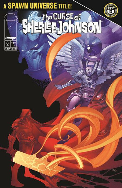 SPAWN THE CURSE OF SHERLEE JOHNSON (2025) #8 CVR B CHRIS STEVENS