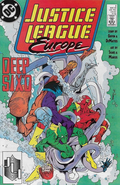 JUSTICE LEAGUE EUROPE (1989) #2