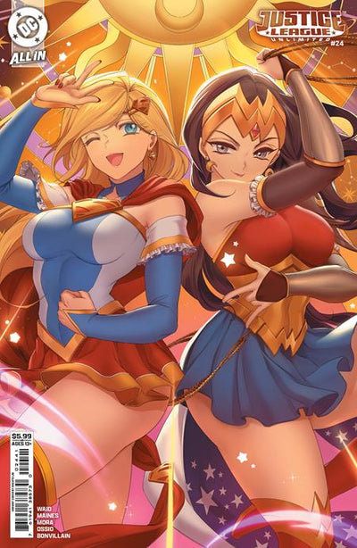 JUSTICE LEAGUE UNLIMITED (2024) #24 CVR D RACHTA LIN CARD STOCK VAR