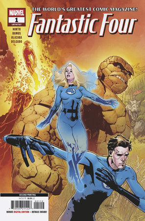 FANTASTIC FOUR (2025) #1 2ND PRINTING MAHMUD ASRAR VAR