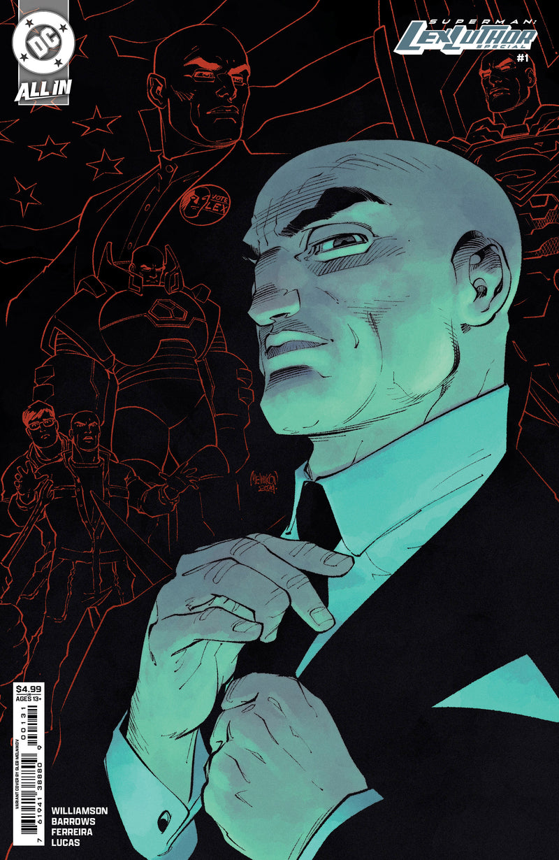 SUPERMAN LEX LUTHOR SPECIAL (2025) #1 (ONE SHOT) CVR B GLEB MELNIKOV CARD STOCK VAR