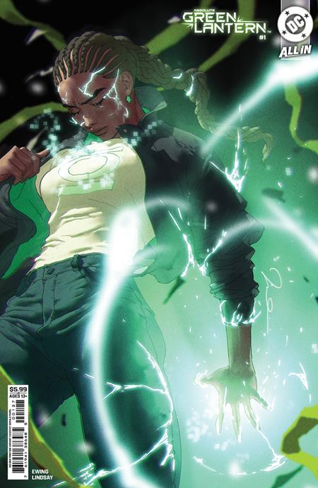 ABSOLUTE GREEN LANTERN (2025) #1 SECOND PRINTING CVR B GERALD PAREL CARD STOCK VAR