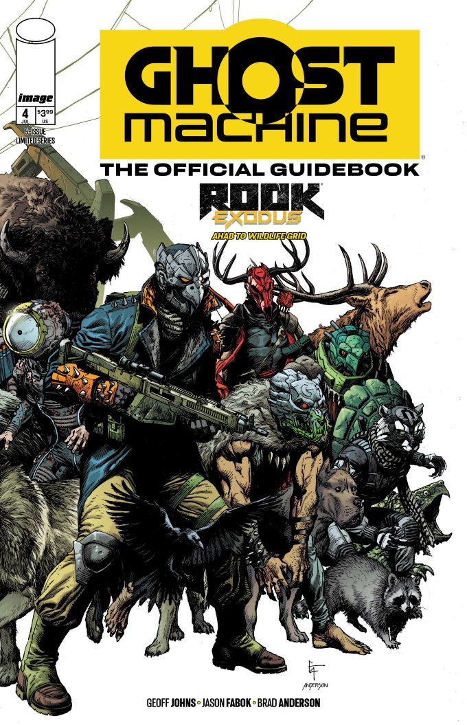 GHOST MACHINE THE OFFICIAL GUIDEBOOK (2026) #4 CVR A GARY FRANK & BRAD ANDERSON WRAPAROUND