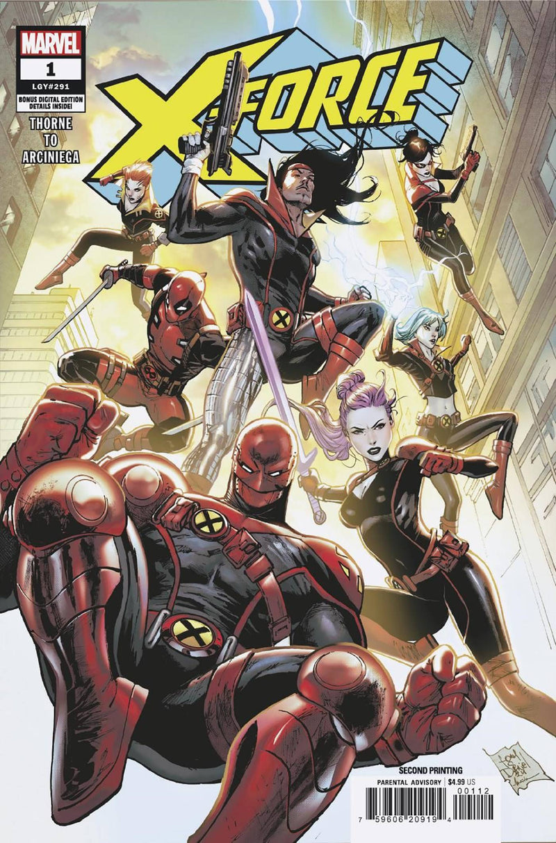 X-FORCE (2024) #1 2ND PTG TONY DANIEL VAR