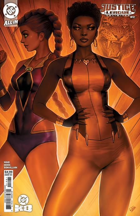 JUSTICE LEAGUE UNLIMITED (2024) #12 CVR B NATHAN SZERDY CARD STOCK VAR (DC K.O.)