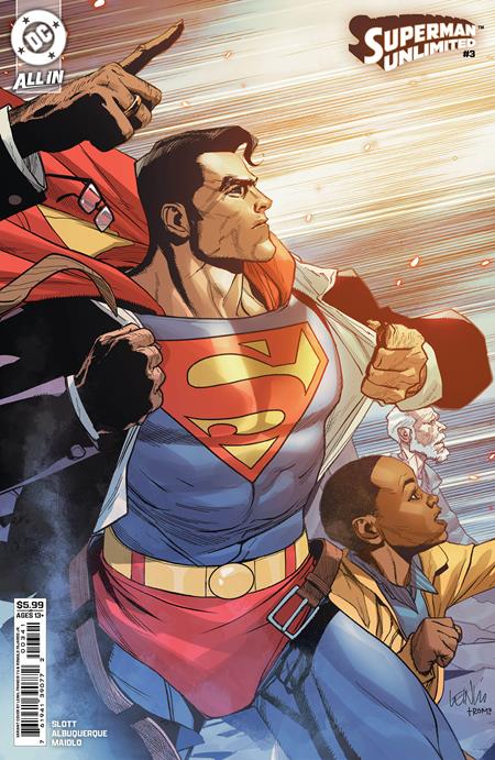 SUPERMAN UNLIMITED (2025) #3 CVR B LEINIL FRANCIS YU CARD STOCK VAR