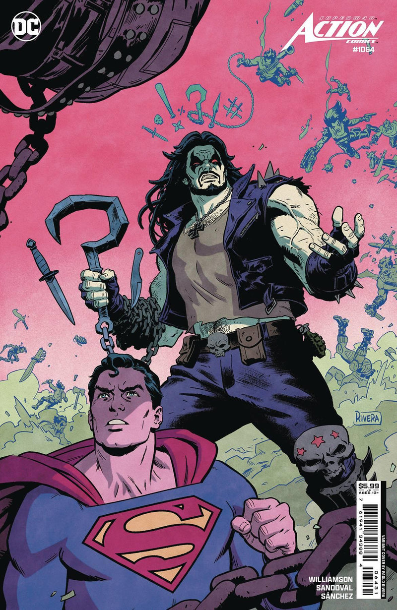ACTION COMICS VOL 2 (2011) #1064 CVR C PAOLO RIVERA CARD STOCK VAR (HOUSE OF BRAINIAC)