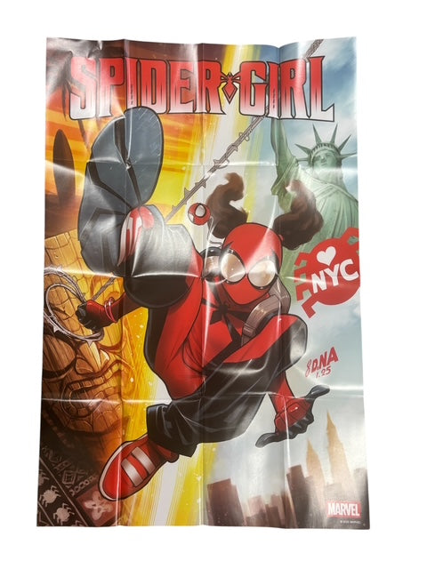 SPIDER-GIRL FOLDED PROMO POSTER
