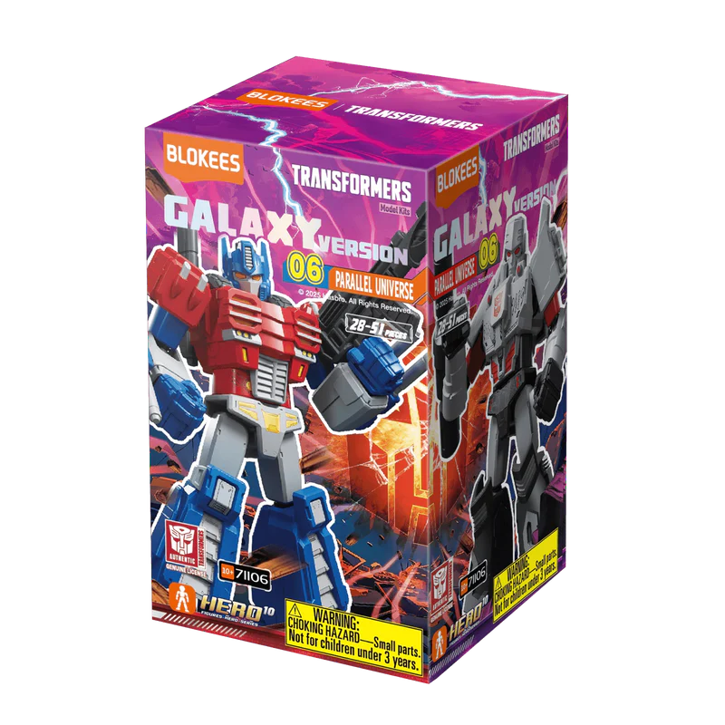BLOKEES TRANSFORMERS GALAXY VERSION 6 MINI MODEL (BLIND BOX)