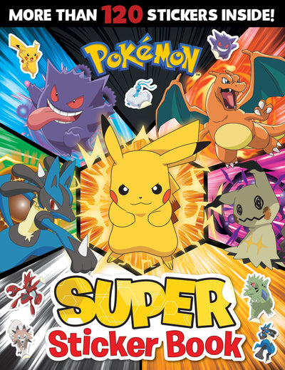 POKEMON BATTLE SUPER STICKER BOOK