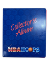 1991-92 NBA HOOPS BASKETALL COLLECTORS ALBUM BINDER