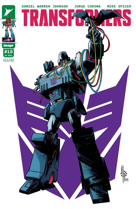 TRANSFORMERS (2023) #18 2ND PTG CVR A JASON HOWARD DECEPTICON VAR