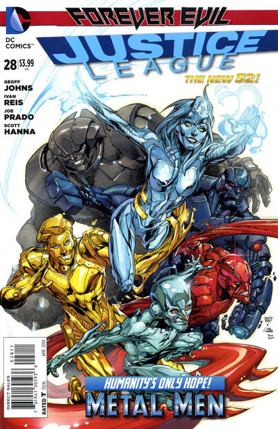 JUSTICE LEAGUE (2011) #28 (EVIL)