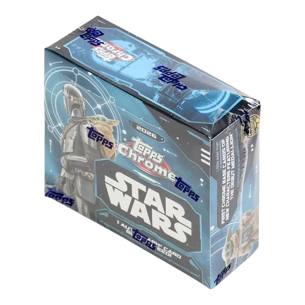 2026 TOPPS CHROME STAR WARS HOBBY BOX