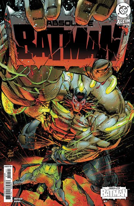 ABSOLUTE BATMAN (2024) #11 CVR D INC 1:25 CLAY MANN & SETH MANN CARD STOCK VAR