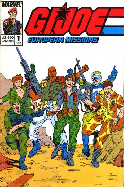 GI JOE EUROPEAN MISSIONS (1988) #1