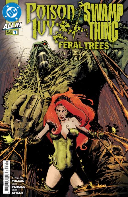 POISON IVY SWAMP THING FERAL TREES (2024) #1 (ONE SHOT) CVR A JASON SHAWN ALEXANDER