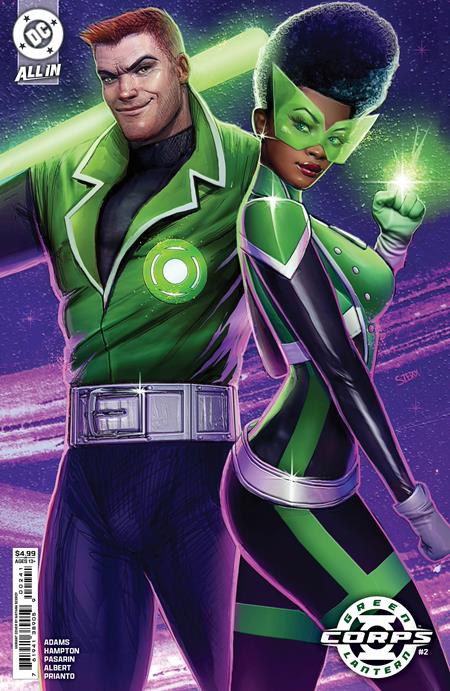 GREEN LANTERN CORPS (2025) #2 CVR D NATHAN SZERDY CARD STOCK VAR