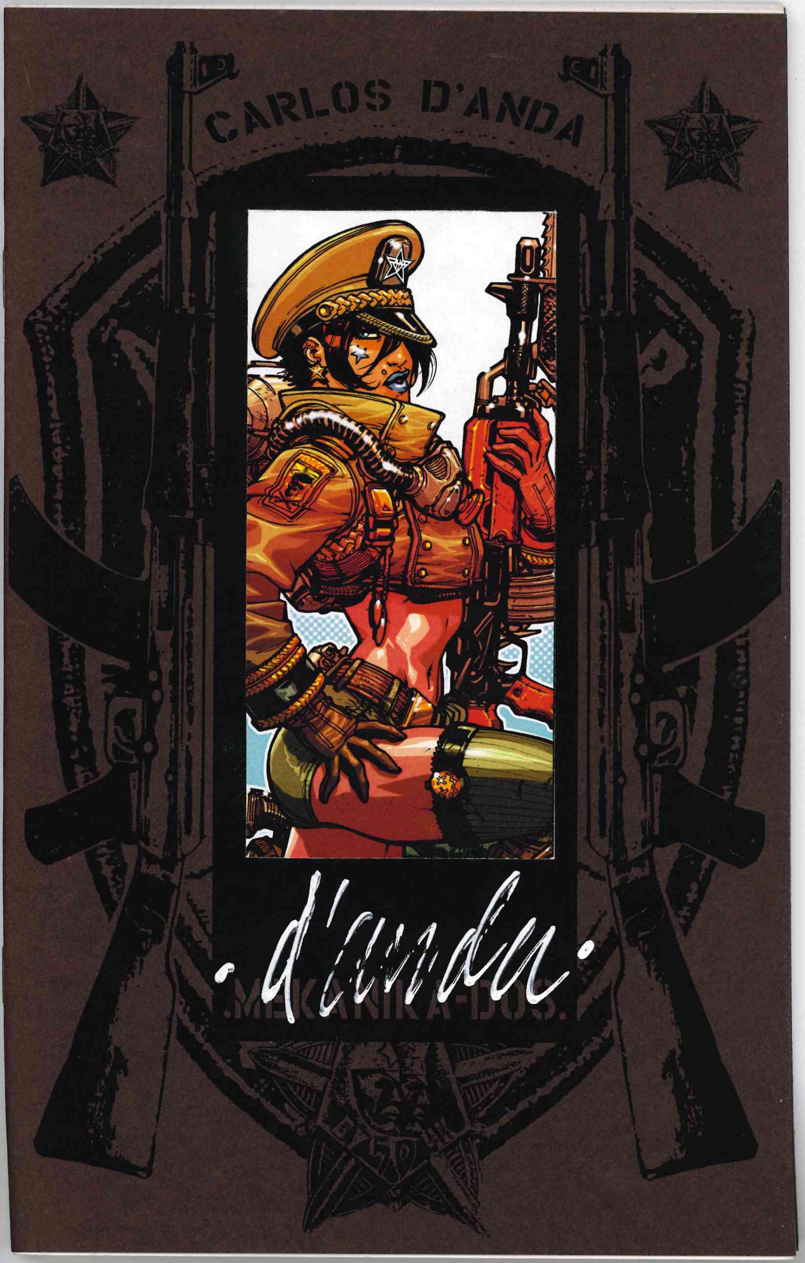 *SIGNED* CARLOS D'ANDA SKETCHBOOK (2006)