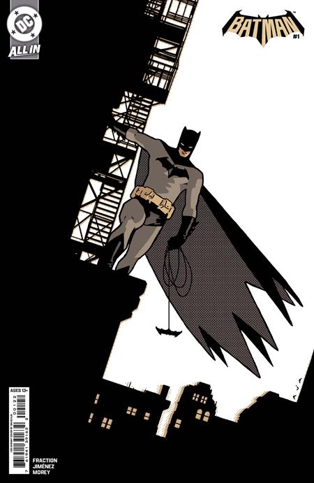 BATMAN (2025) #1 CVR M INC 1:50 DAVID AJA CARD STOCK VAR