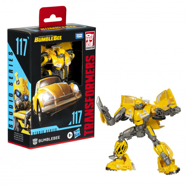 TRANSFORMERS STUDIO SERIES DELUXE CLASS 117 BUMBLEBEE AF