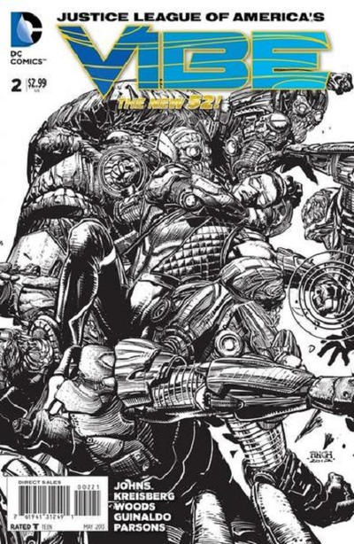 JUSTICE LEAGUE OF AMERICAS VIBE (2013) #2 25 COPY INCV FINCH VAR