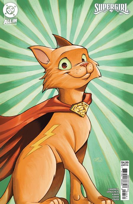 SUPERGIRL (2025) #5 CVR C CHRISSIE ZULLO CARD STOCK VAR
